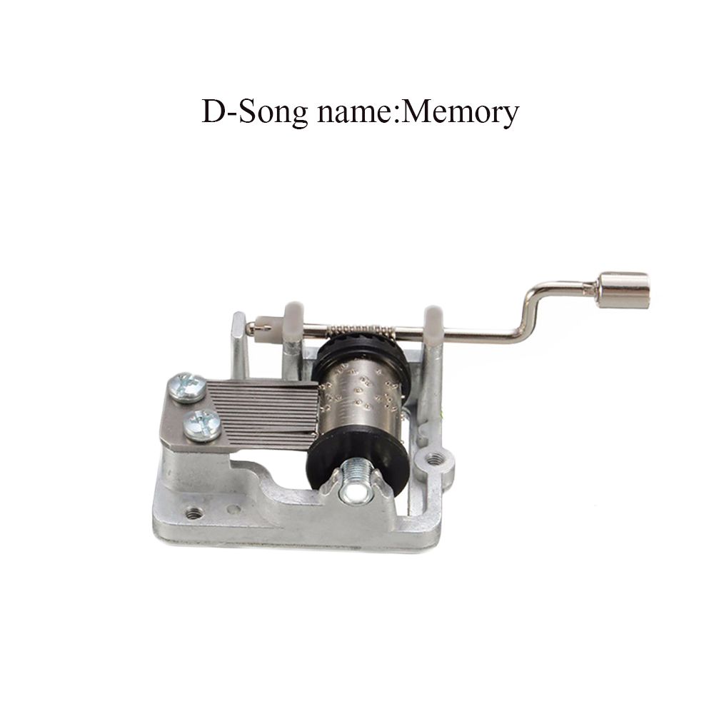 Favor Kids Craft Birthday Xmas Gift Hand Cranked Music Box Christmas Song Decor Collectibles