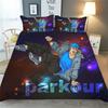 3D Printed Street Dance Bedding Set, Watercolor Soft Microfibre Duvet Cover Sets Quilt Cover And Pillow Set With Zipper 2 Pcs