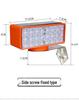Solar LED Flashing Warning Light for Nighttime Road and Construction Safety