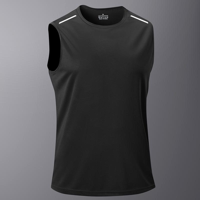Men's Summer Outdoor Quick-Dry Sleeveless Fitness T-shirt