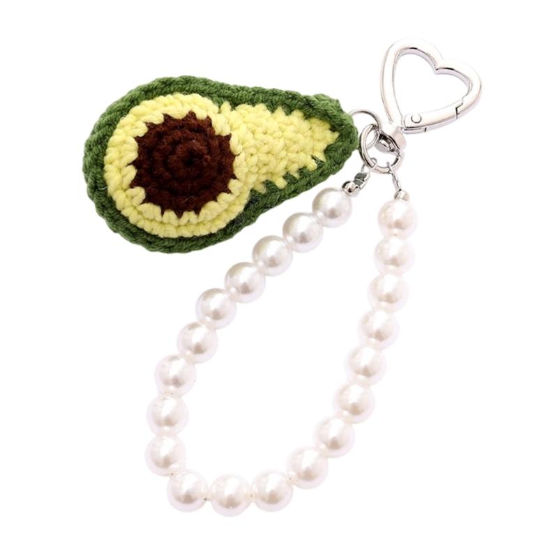 Anti Lost Phone Cord Handcrafted Fruit Charm Decoration Hanging Pendant Bracelets Keyring For Teens Adults