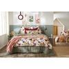 Bout De Lit - Fleur De Leane - 90 X 200 Cm - 100% Coton - Lavable À 30° - Oeko-Tex®