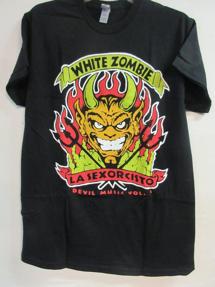 

WHITE ZOMBIE OFFICIAL MERCH LA SEXORCISTO BAND CONCERT MUSIC MEDIUM Unisex T-Shirt M