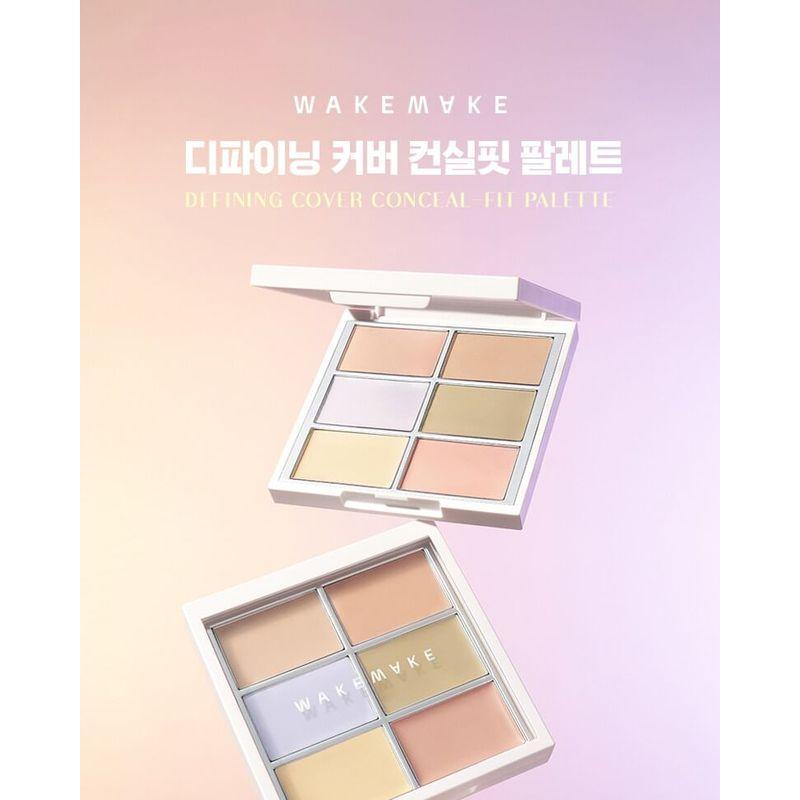 WAKEMAKE - Defining Cover Concealfit Palette - 2 Types