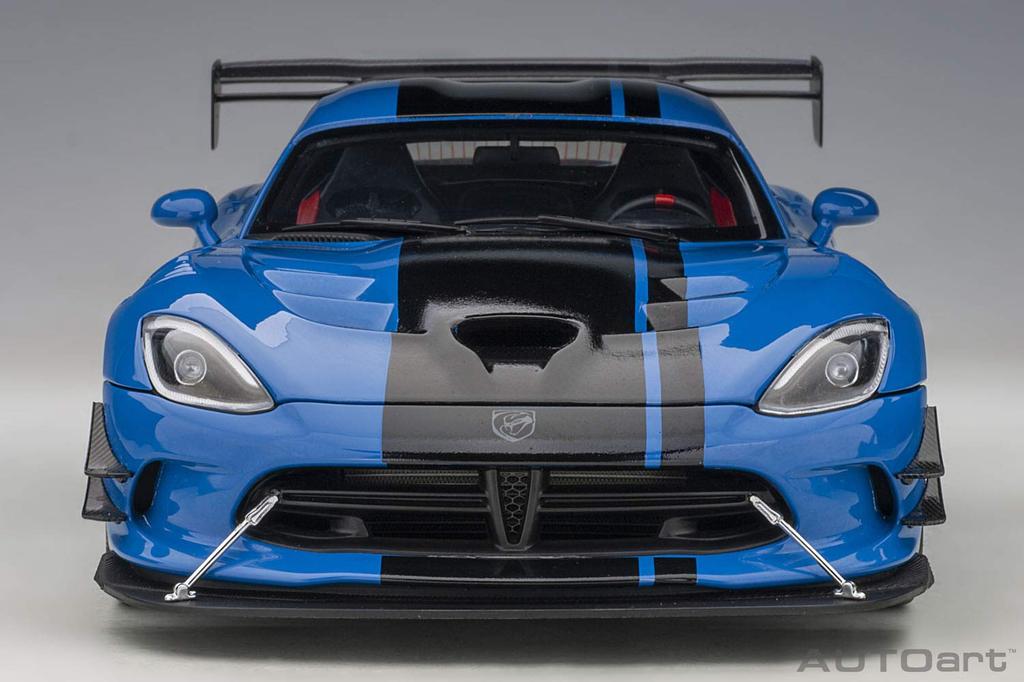 AUTOart Dodge Viper ACR Stripe Finished Product 71734 1/18 Blue/Black