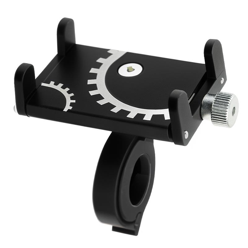 Universal Bike Phone Holders Adjustable Aluminum Alloy Bicycle Mobile Phone Holder for Bike Mobile Phone Holder for Bike