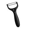 LGRAMER 1/2PCS Fruit Vegetable Peeler Portable Comfort Grip Anti-slip Handle Easy Rinse Sharp for Potato Carrot Cucumber Peeling 3