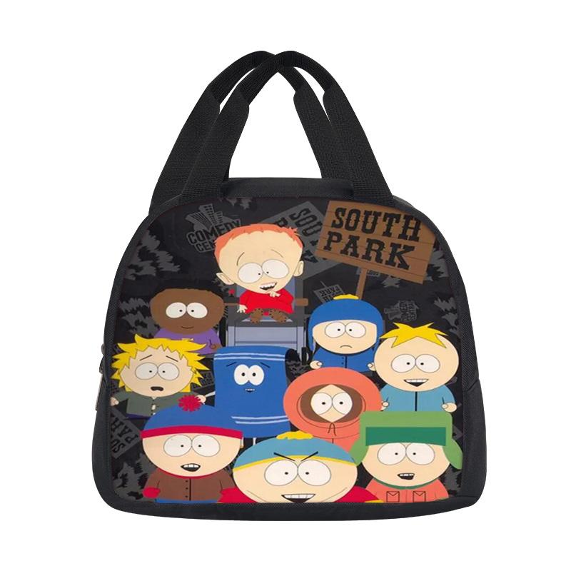 South Park Lunch Bag Versatile Cartoon Large Capacity New Item, Best Gift for Boys and Girls On School Birthdays