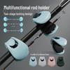 Fishing Rod Protective Covers with Multifunctional Straps & Clips