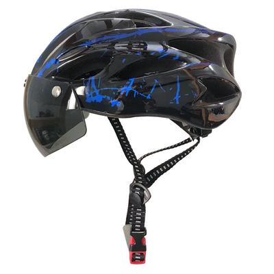 Mountain Bike Helmet Goggles Integrated Driving Helmet Road Cycling Helmet Men and Women