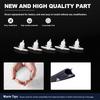 30 PCS Front Door Fasteners Retaining Clips FOR VW Transport T5 T6 7H0837485 Rubber Sealing Strips Door Seal Clips
