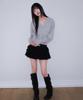 Rose Franz Rose Cancan Mini Skirt [Black]