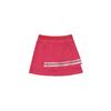 Balbi 2-Tier Pleated Crocodile Embroidery Elastic Skirt