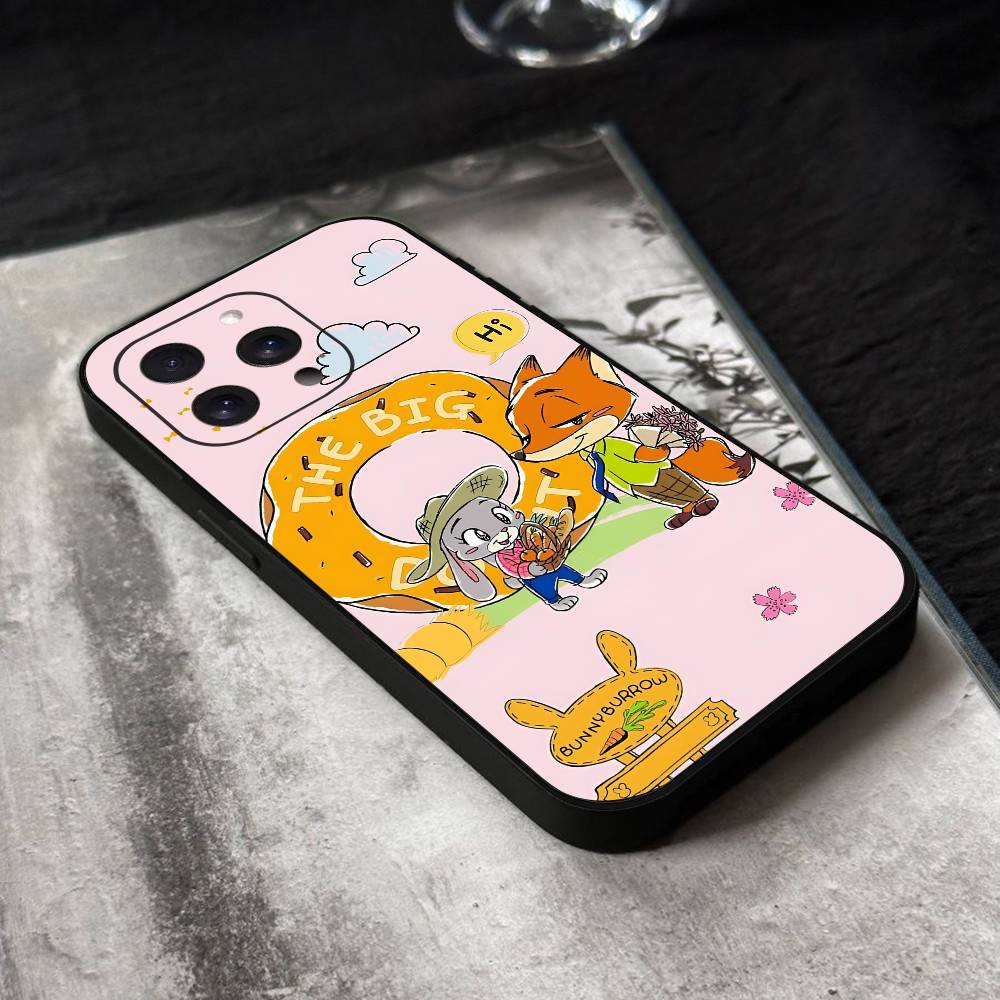 z-zootopia-a  Phone Case Silicone Soft For iPhone 17 Air 16 15 14 13 12 11 Plus Pro Max Plus