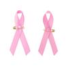 Set of 200 Ribbon Brooch Pin Beautiful Designs Pink Ribbon Enamel Pin Health Awareness Pins for Breast Cancers Awareness