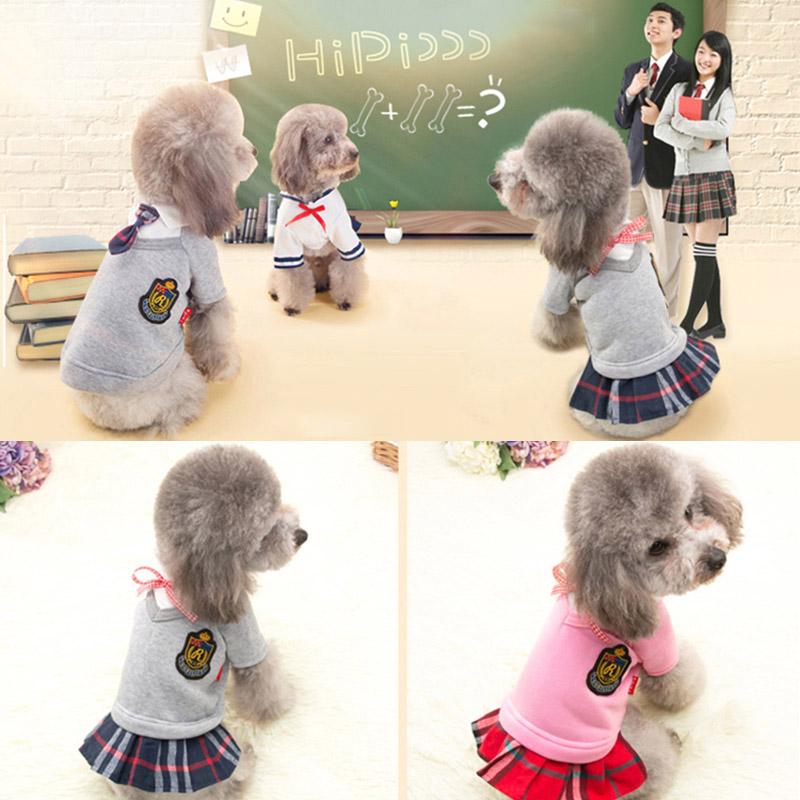 Couple Pet Dog Clothes Pet Uniform Clothing for Small Medium Dogs Costume Chihuahua Puppy Pet Shirt Clothes for Dogs Ropa Perro