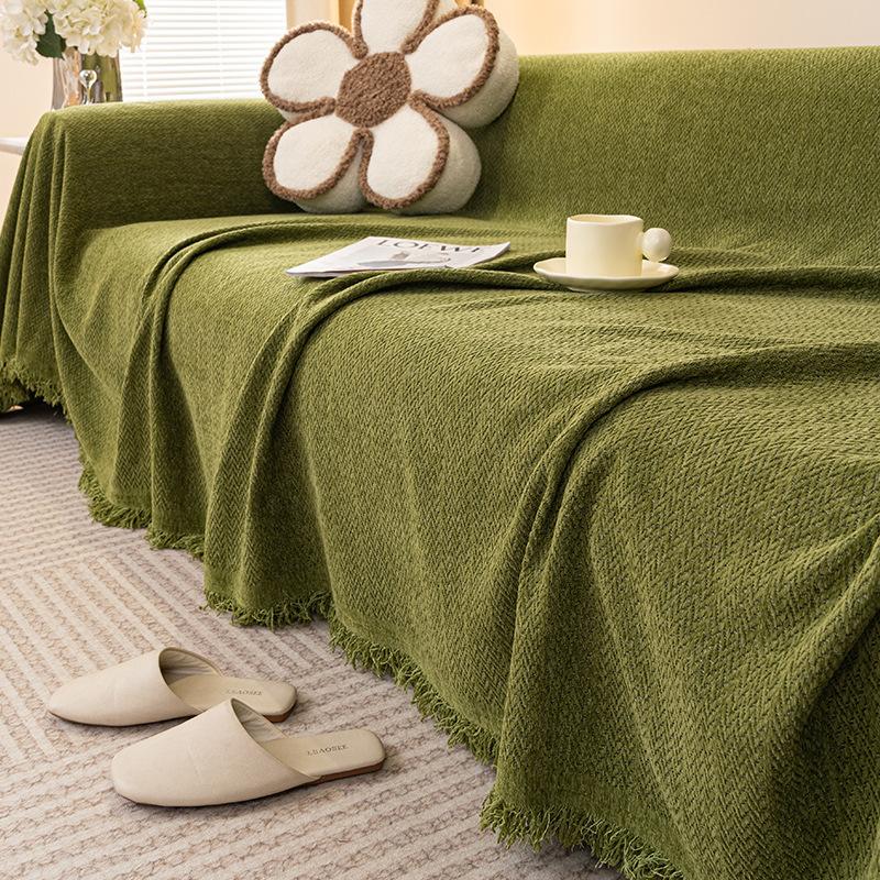 Chenille Sofa Cover Cloth Four Seasons General Fabrics Seat Cover Cover Full Covered Universal Sofa Towel Blanket