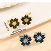 Zinc Alloy Shirt Sleeve Cuff Buttons Chic Cherry Blossom Flower Design Gold Copper Color Cufflinks for Men Women Unique Gifts