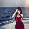 2026 Summer Women's Red Slip Dress - Hot Girl Vacation Style, Slimming A-line Short Layered Skirt