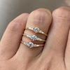 French Light Luxury S925 Sterling Silver Women's Retro Ring
