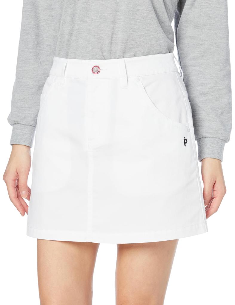 Skirt Golf 0 [Pearly Gates] Women's (Stretchy/Breathable) / / 055-3234802 030_White [S]