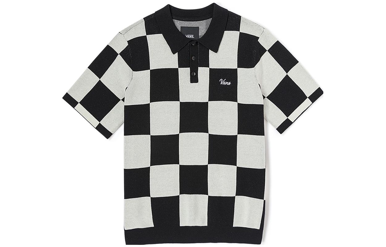 Vans Polo Shirts Unisex Vintage White Polo Collar Moderate Straight Fit VN0008T4ZHJ XXL