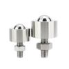 M6/8/10 Fine Thread Ball Rollers KST315 Presision Ball Stainless Steel Transfer Unit Wheel Roller Plungers Ball With Lock-Nut