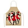 Vaření zástěra na pečení Home Africká dámská zástěra se vzorem Dětský domeček Čištění Barista zástěra pánská a dámská kuchyňská zástěra