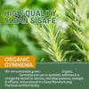 Organic Gymnema Capsules Support Balanced Health, Enhance Pancreatic Function, Are Vegan, and Suitable for Adults.