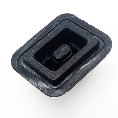 Interruptor de plástico Prácticos accesorios derechos Cubierta negra