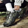 Outdoor Hiking Shoes Men Anti-slip Low-top Sports Shoes Men Comfortable Flat-bottomed Soft Breathable Casual Sneakers Shoes