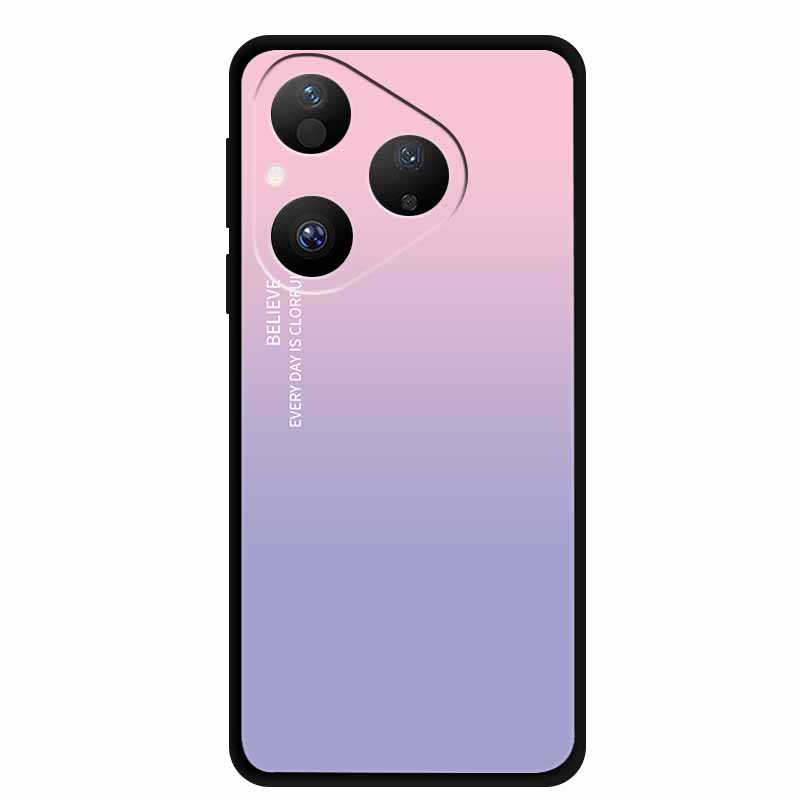 For Huawei Pura 80 5G Case Pura80 Coque Black Silicone Soft Back Cover Case For Huawei Pura 80 2025 Phone Case HED-LX9 Funda Bag