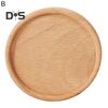 Cup Coaster Non Slip Versatile Wooden Beverage Drinking Coffee Coaster Kitchen Supply