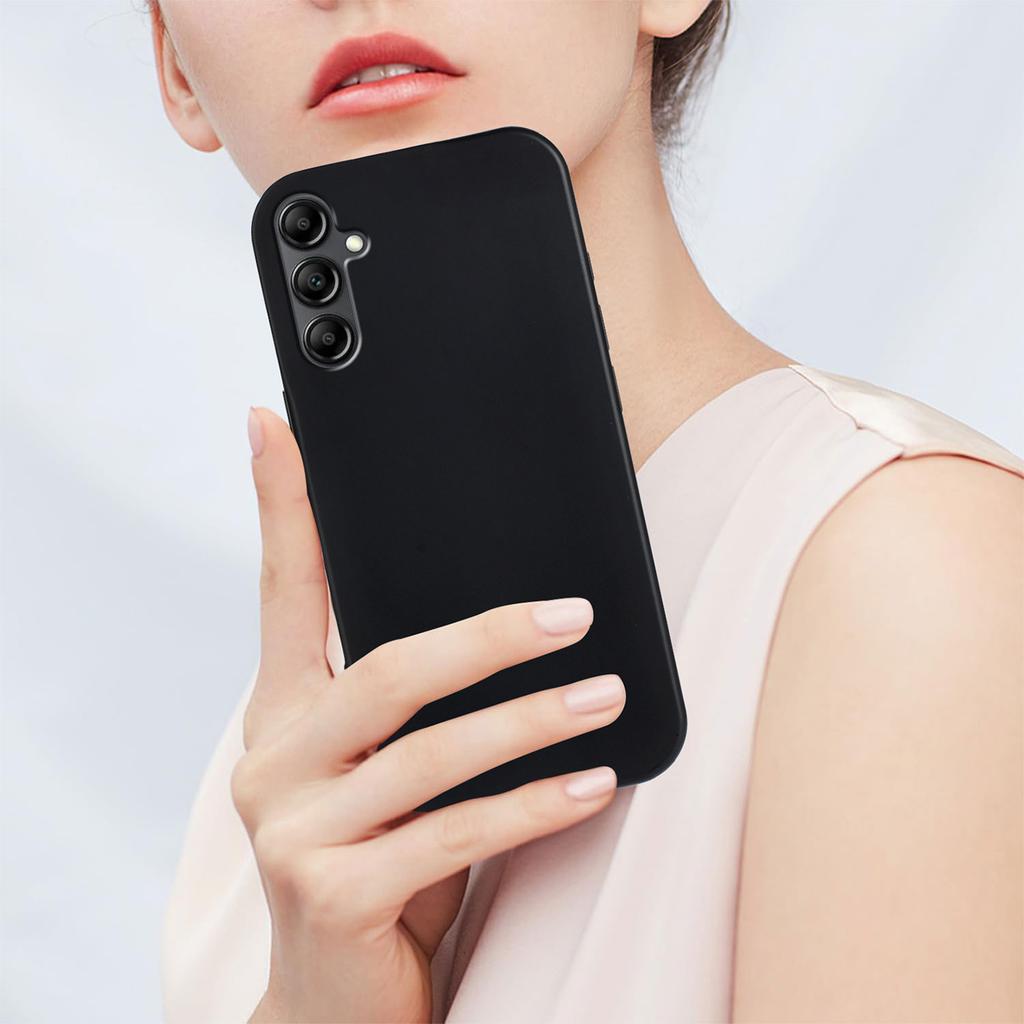 For Samsung Galaxy A17 TPU Case Soft Matte Anti-fingerprint Phone Back Cover