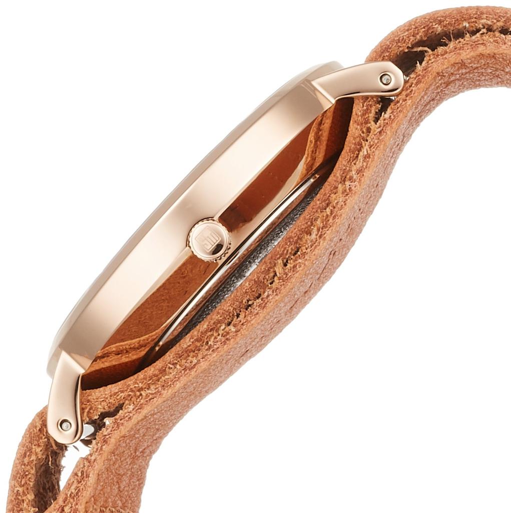Salvatore Marra Men's Multi-Calendar Watch, Slim Type, SM15117-PGWHPG, Brown, Officially Imported