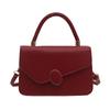 Spring New Bag for Women's Fashionable  Versatile  Simple  High End Practical One Shoulder Crossbody Small Square Bag