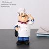 European Chef Figurine - Decorative Ornament for Home, Cafe, Cake Shop, or Living Room