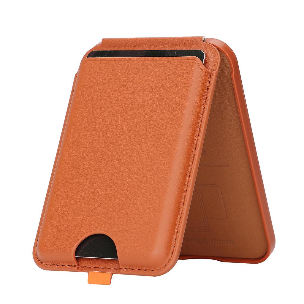 Magnetic Phone Case with Magsafe Ring and Foldable Card Holder Stand