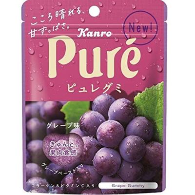 Kanro Pure Gummy Grape 56g x 12 x sáček (6 2)
