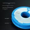 Large Rainbow Silicone Fishing Line Storage Box with Spools - Available In 4, 8, 12, or 16 Spool Sizes