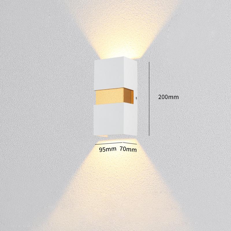 Outdoor Lighting LED Staircase Entrance Wall Sconce Lamp Garden Front stoep Terrace Waterproof IP54 Door headlight Wall Lighting