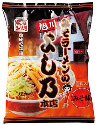 Fujiwara Seimen Yoshino Honten Miso Ramen 125g X 10 Bags (Dried)