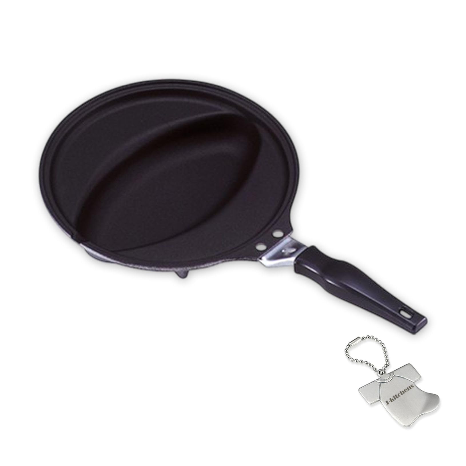 

Easy Omelette and Omelette Rice Frying Gas Stove Fluoroplastic Made in Includes Original J-kitchens Pan, Only, Coated, Japan, Kankiri-kun T-Shirt