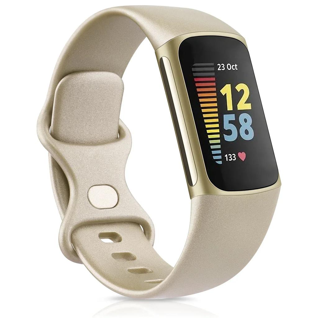 Armband für Fitbit Charge 5/6 Armband Handgelenkband Ersatz TPU Sportarmband für Fitbit Charge 5 Smartwatch Armband Zubehör