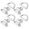 4 SZT. ZWS3217-8 8mm Stal Nierdzewna 316 Klamra D-ring Doskonała Wydajność Akcesorium Jachtowe