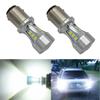 2x1156 LED BA15S P21W S25 18led 3030 Chips 6000K White DRL Car Brake Lights Back