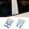 Flag of Israel Stickers Car Window Various Size Israeli Decor Vinyl Decals Accessories For Toyota Honda Daihatsu Peugeot Nissan