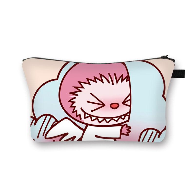 Cosmetic Bag for Girls, Large Capacity, Cute Storage, Toilet Bag, Portable Clutch Bag.