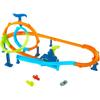 Hot Wheels Cyclone Crash Playset with 1 Vehicle Toy for Ages 4 and Up Multi-Color