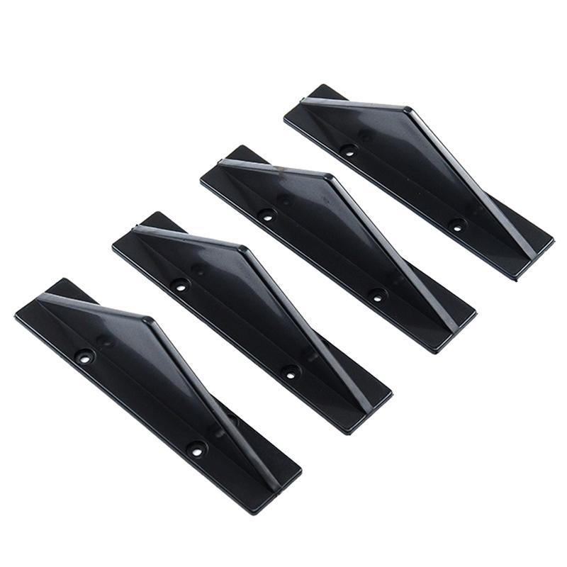 1Set Universal Auto Modifizierter Heckstoßstangendiffusor Spoiler Auto Heckstoßstangendiffusor Spoiler Abs Antikollisions-Autozubehör